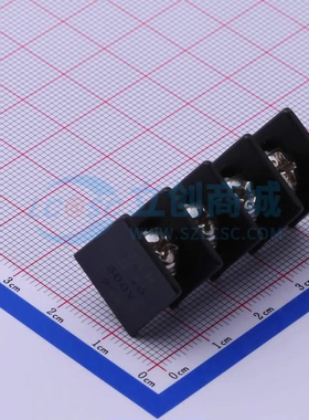 栅栏式接线端子JL45C-09504B01 P=9.5mm 1x4P 直针