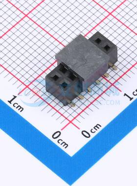 排母 FH2.0-02-06PWS-R SMD,P=2mm 2x6P 方孔 电子元器件配单