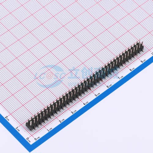 排针 KH-2.54PH-2X38P-L11.0-SMT SMD,P=2.54mm 2x38P 双排 原装