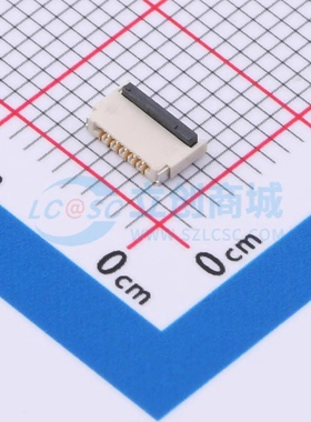 FFC/FPC连接器HC-FPC-03-09-11RLTAG SMD,P=0.3mm,卧贴 11P 翻盖