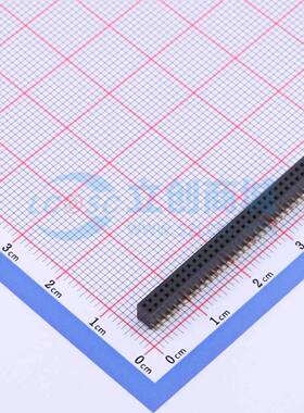 排母 X1321FVS-2x31-C43D48 SMD,P=1.27mm 2x31P 方孔 电子元器件