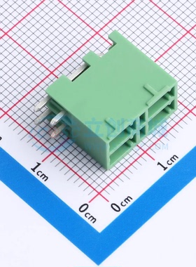 插拔式接线端子DB2ERHB-3.81-2*2P-GN 弯插3.81mm 2x2P 板端/插座