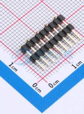 排针 X4612WVS-09I-C40D44-E60R2 SMD,P=2mm(交错脚) 1x9P 方针