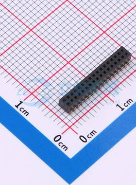 排母 FH1.0-02-17PWS SMD,P=1mm 2x17P 方孔 电子元器件配单