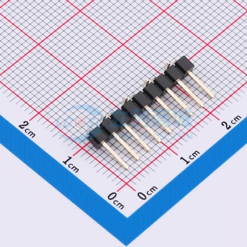 排针 DZ254S-11-09-50 SMD,P=2.54mm(交错脚) 1x9P 方针 原装正品