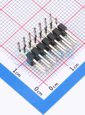 排针 A254AD-WS07P-PC030 弯插,P=2.54mm 2x7P 方孔 双排 原装正