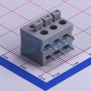 弯插 弹簧式 5.0 P=5mm 接线端子KF211R