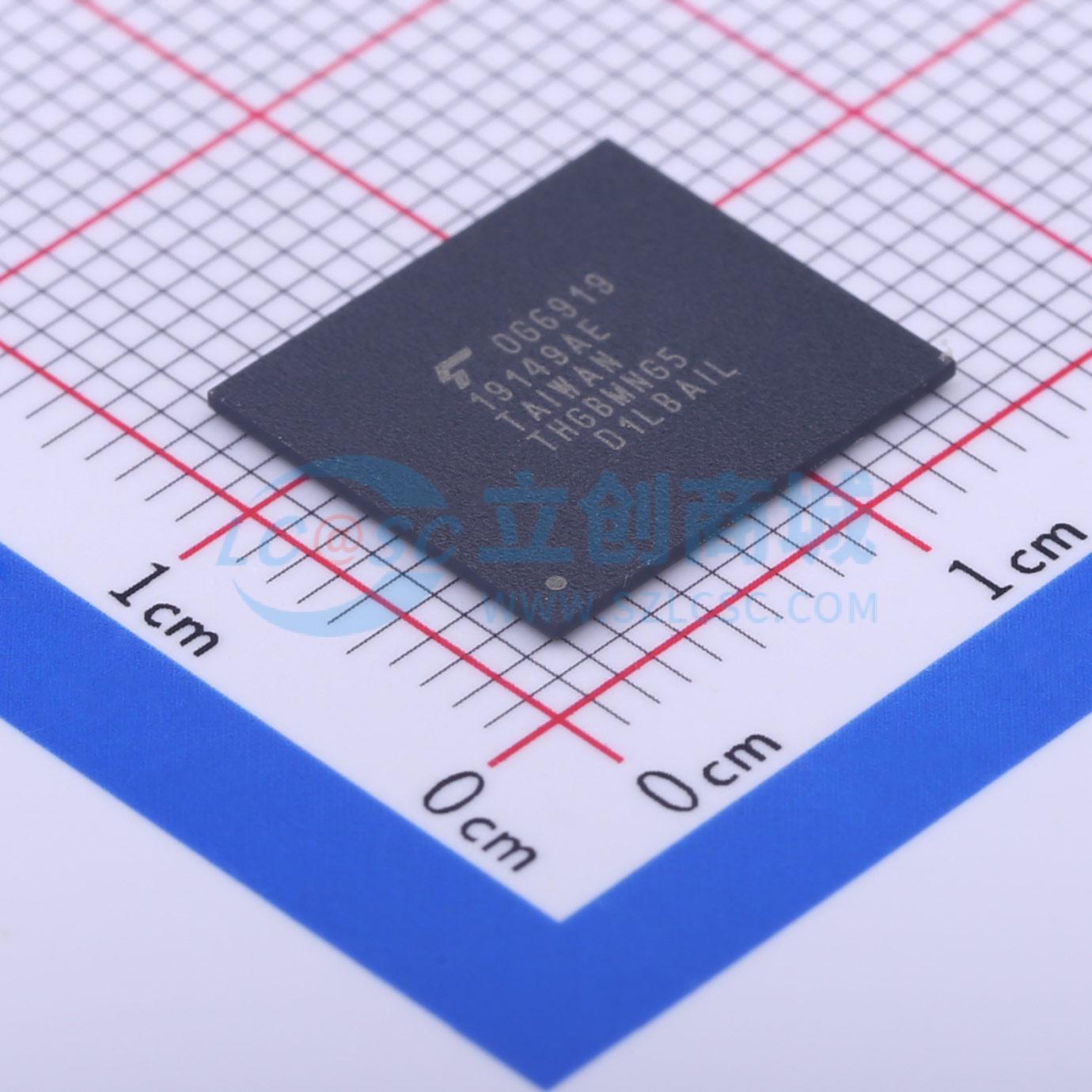 eMMC THGBMNG5D1LBAIL BGA-153 原装正品 电子元器件配单