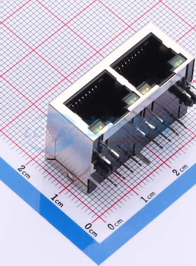 以太网连接器(RJ45 RJ11) R-RJ45R08P-C203插件 原装正品