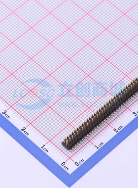 排针 X1321WVS-2x33J-C40D53 SMD,P=1.27mm 2x33P 方针 原装正品