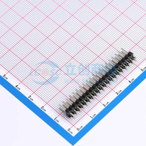 排针 PZ2.54-2X20P-H25 插件,P=2.54mm 2x20P 方针 原装正品
