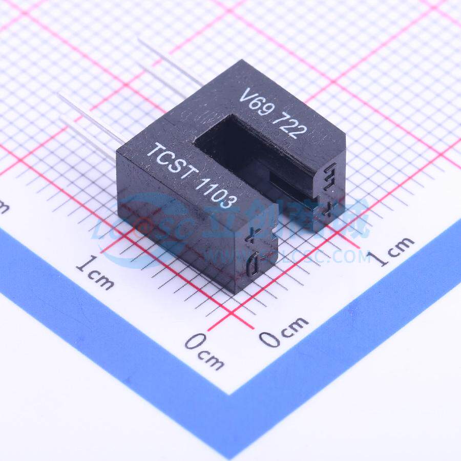 槽型光电开关(光电晶体管输出) TCST1103 DIP-4 电子元器件配单