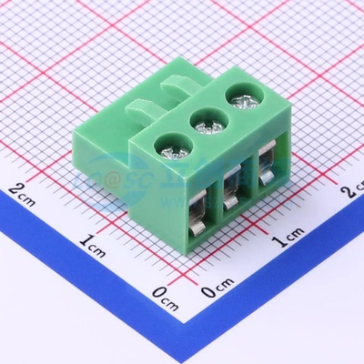 插拔式接线端子HT508K-5.08-3P P=5.08mm 1x3P 公插头