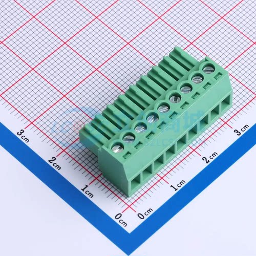 插拔式接线端子WJ15EDGK-3.5-9P P=3.5mm 1x9P 9P 公插头