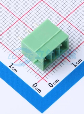 插拔式接线端子KF2EDGVG-3.5-3P 插件3.5mm 1x3P 板端/插座-闭口