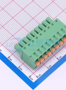 插拔式接线端子XDCB-9A381G-33-3G61 P=3.81mm 1x9P 公插头