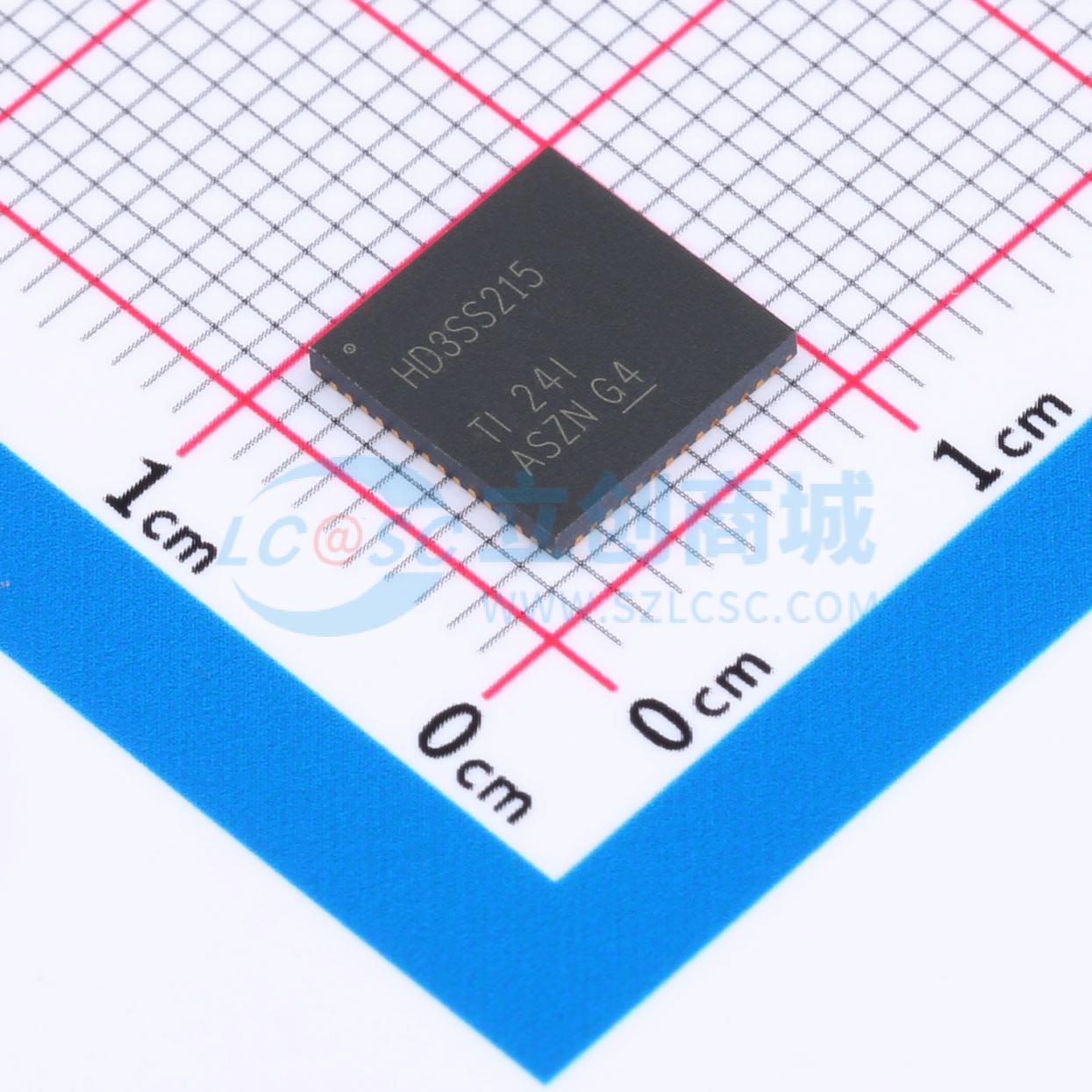 模拟开关/多路复用器 HD3SS215RTQR HVQFN-56-EP(8x8) 电子元器件