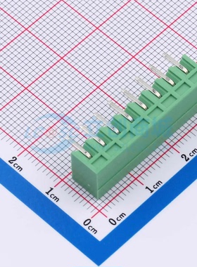 插拔式接线端子JCB381-WOMC8P 弯插3.81mm