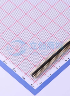 排针 X1321WV-2x37J-C30D23 插件,P=1.27mm 2x37P 方针 原装正品