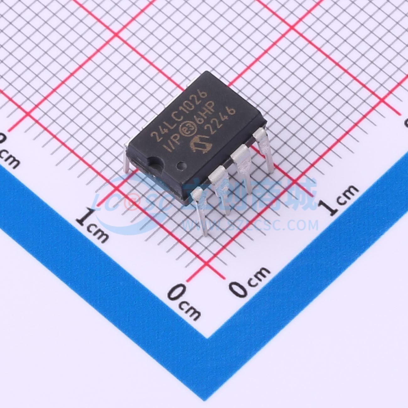 EEPROM 24LC1026-I/P PDIP-8 原装正品 电子元器件配单
