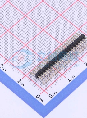 排针 X1311WR-21J-C26D40 弯插,P=1.27mm 1x21P 方针 原装正品