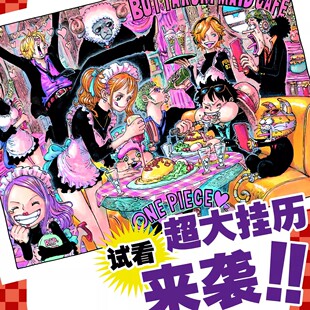 【简中正版】航海王2026年超大挂历 简中 ONE PIECE 尾田原画