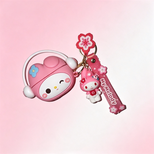 音乐美乐蒂适用于OPPO Enco Air5Pro保护套oppofree4耳机套air5pro耳机保护壳encoFree4硅胶防摔创意软壳男女