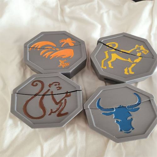 成龙历险记适用iqootws1i蓝牙耳机套IQOO TWS 1i保护套vivotws3e保护壳vivotws 3i硬壳3e耳机壳防摔vivotws3i