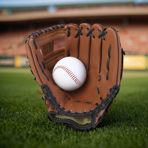 岑岑 棒球手套外野加厚投手垒球手套10.5寸 儿童少年成人款