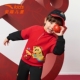 安踏儿童卫衣男童套头2026年春款 新年马年 新亲肤儿童宝宝卫衣