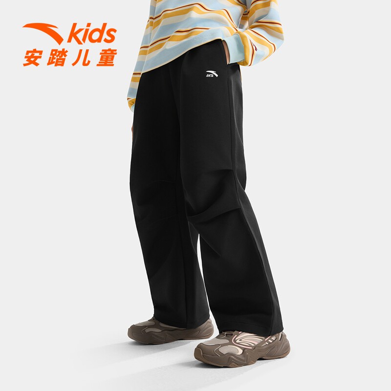 安踏儿童运动裤2026春季卫裤工装裤时尚潮流夏季男童百搭休闲裤子