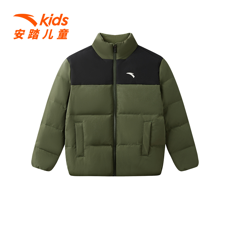 安踏冬款防风保暖羽绒服
