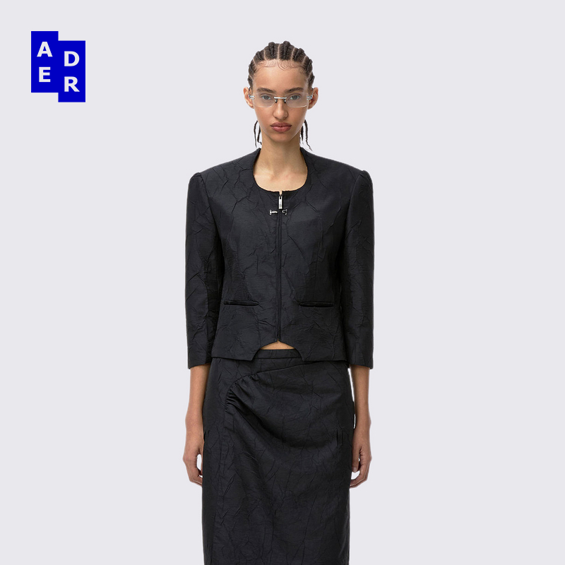 ADERERROR 25SS  Blazer Product. 3 西装前领口纹路面女士外套