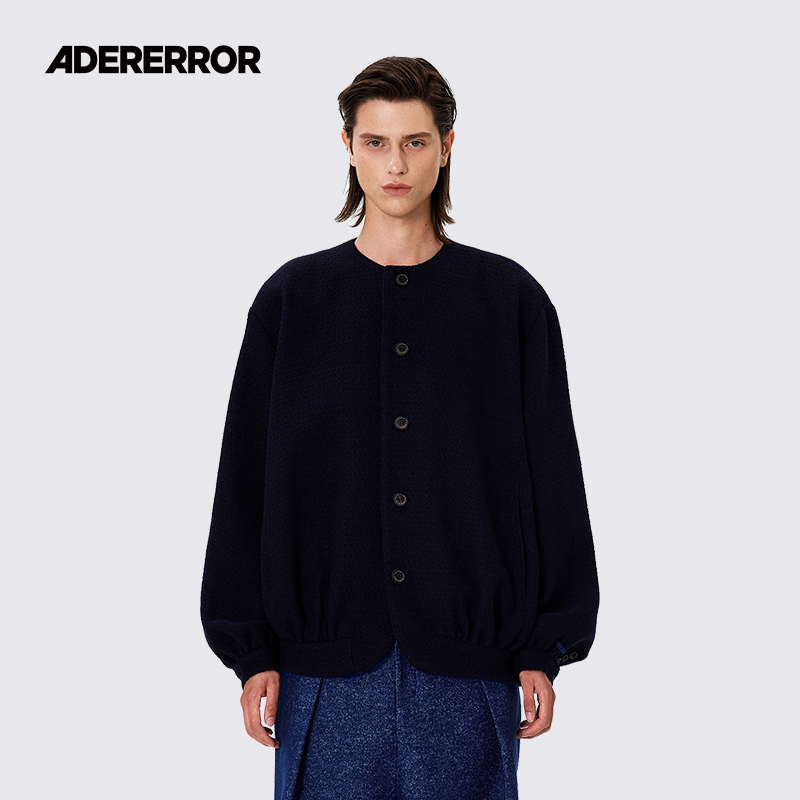 ADERERROR宽松粗花外套