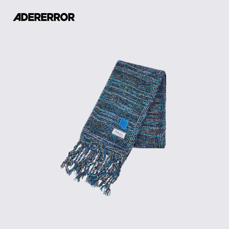 ader秋冬纯色百搭男女同款围巾