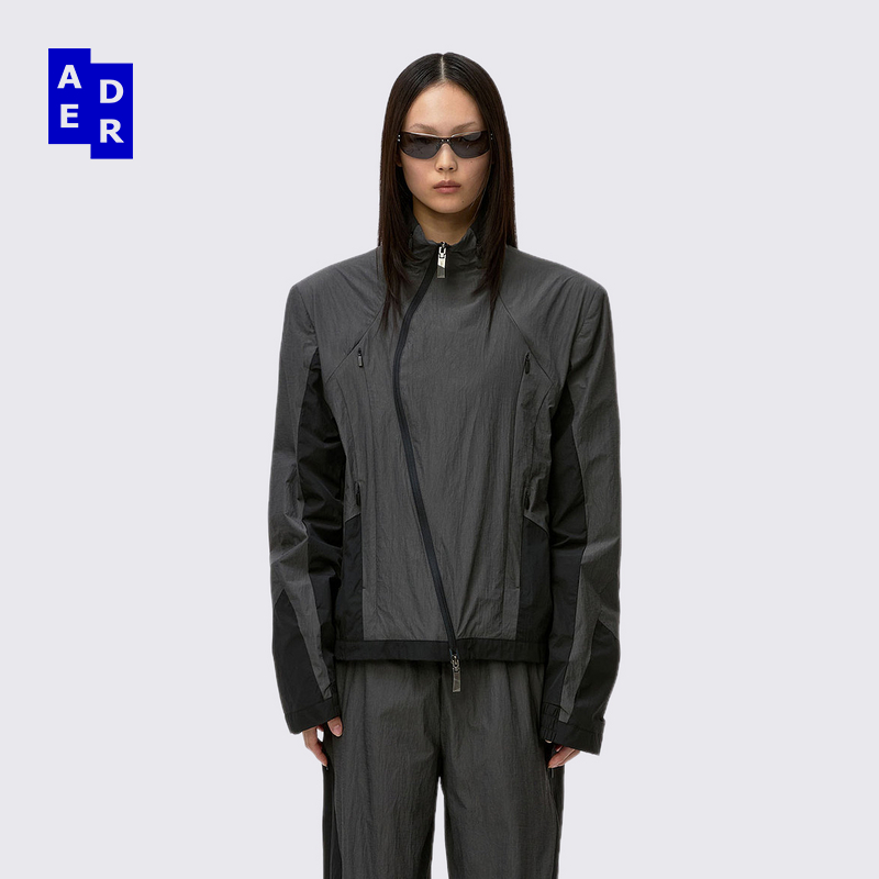 ADERERROR 25SS  Aerox Jacket Product. 18 弧形拉链拼接外套
