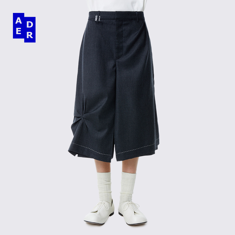 ADERERROR多层遮盖短裤