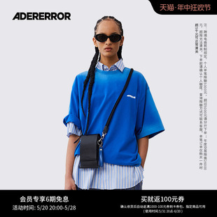 ADERERROR 喷雾印花设计短袖 时尚 春新款 宽松T恤上