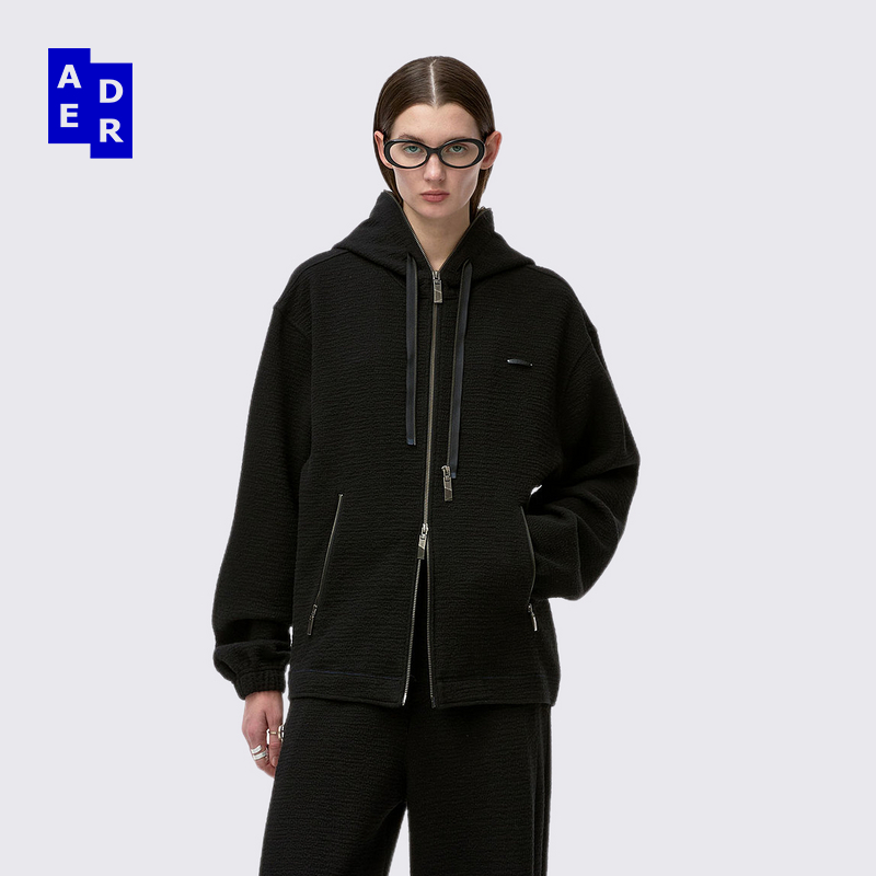 ADERERROR 25SS  Realce Hoodie Zip-Up Product. 31拉链卫衣帽衫