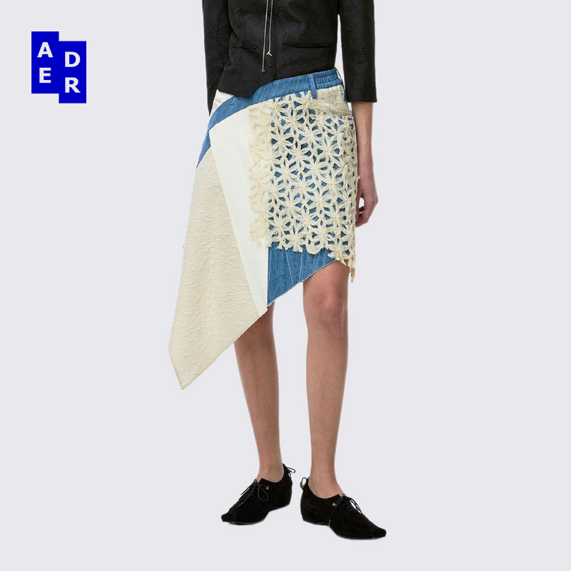 ADERERROR 25SS Skirt Product. 70裙子不规则多面料混搭裙子