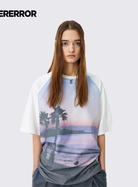 ADERERROR 24SS Furi T恤 休闲圆领体恤衫短袖半袖男女新款上衣