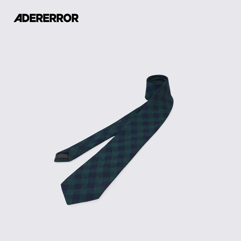 ADERERROR领带丝绸混纺织物