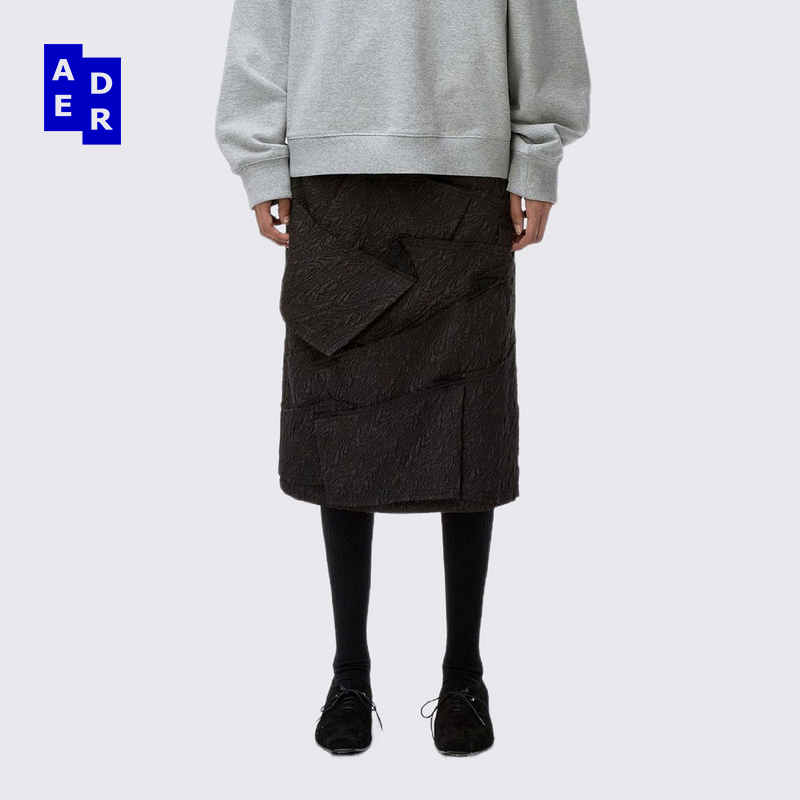 ADERERROR 25SS Skirt Product. 69裙子百褶叠加提花裙子