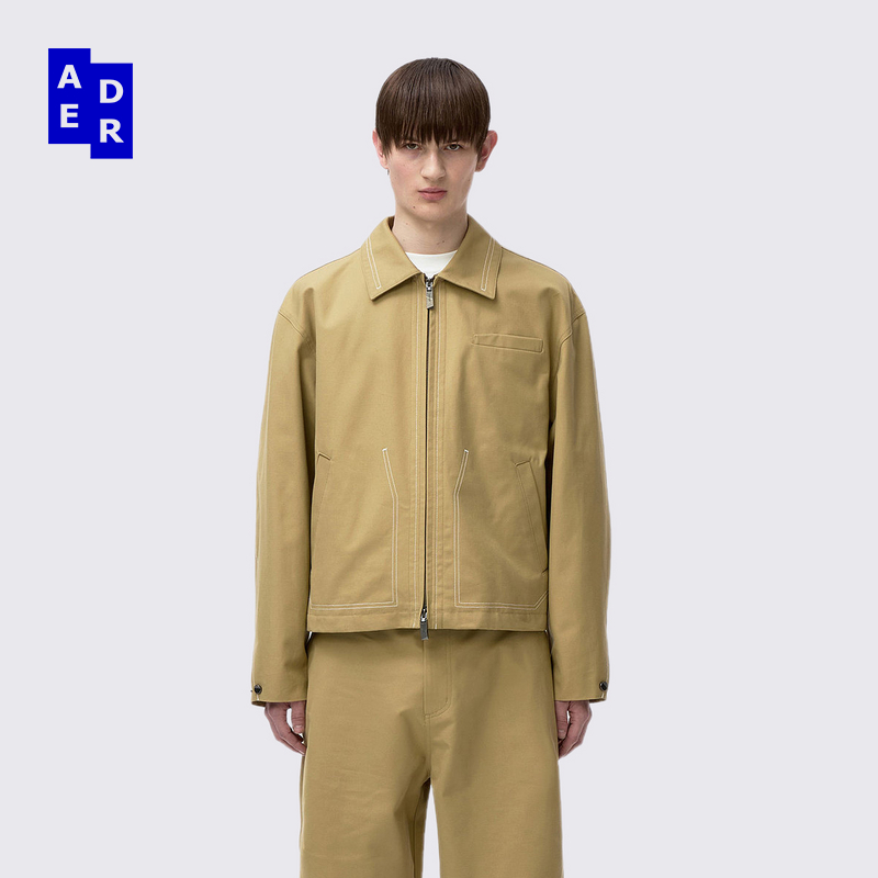 ADERERROR 25SS  Jacket Product. 22 夹克双向拉链翻领休闲外套