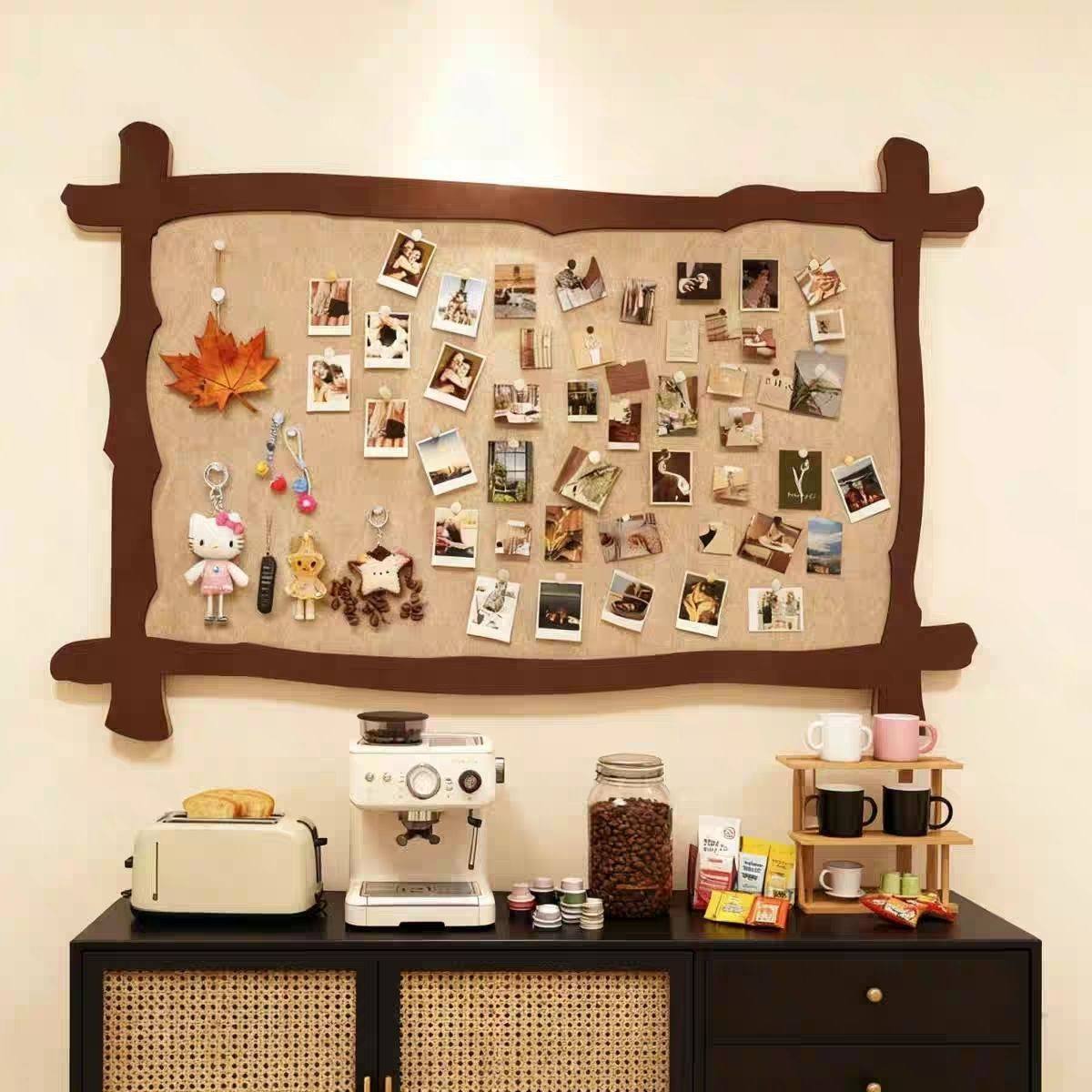 毛毡板照片墙自粘免打孔展示卧室宿舍留言板墙面墙贴相片客厅装饰,文具电教/文化用品/商务用品,记事板/留言板,淘宝优惠券,粉丝福利购,淘宝优惠卷