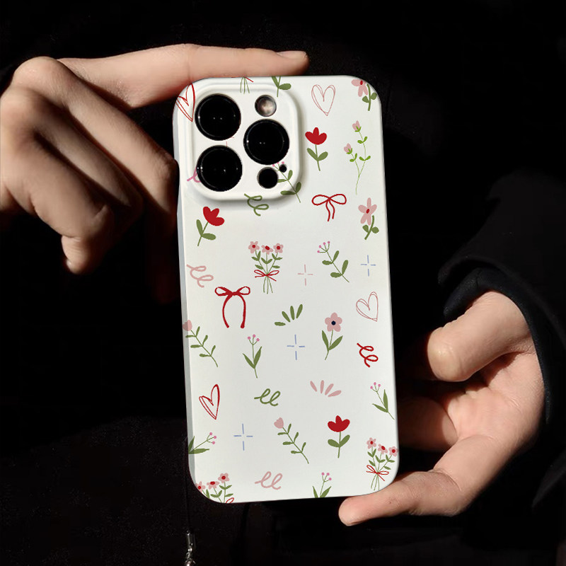 ins风【治愈碎花】适用苹果14promax手机壳新款iPhone14pro清新小米14个性13软壳12高级感11原创女款全包防摔