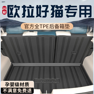 配件车上用品 饰改装 2025款 欧拉好猫专用后备箱垫TPE尾箱垫车内装