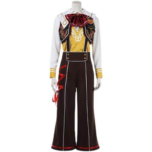 偶像梦幻祭Pretty5 mission风服装鸣上岚巴日和桃李影片动漫cos服