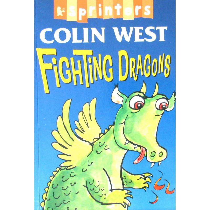 fighting dragon by colin west平装walker books龙的战斗