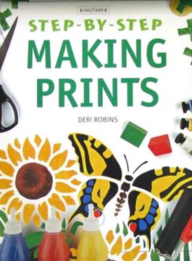 原版引进StepbyStep制作系列丛书版画教程英语艺术手工亲子共读彩色章节书适合710岁儿童培养创造力动手能力学习版画制作技巧